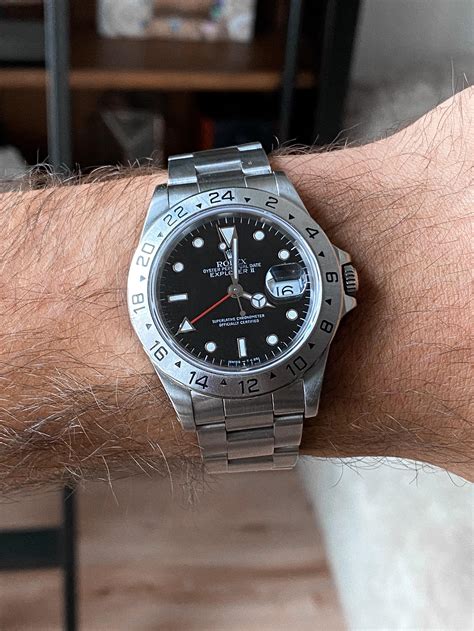 rolex explorer ii black 2004|rolex explorer ii 16570 black.